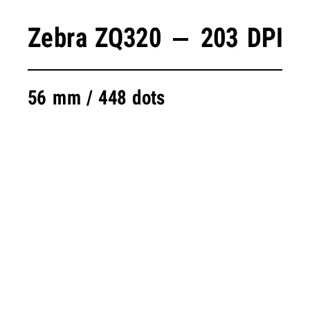 ZPL preview: Zebra ZQ320: ZPL guide