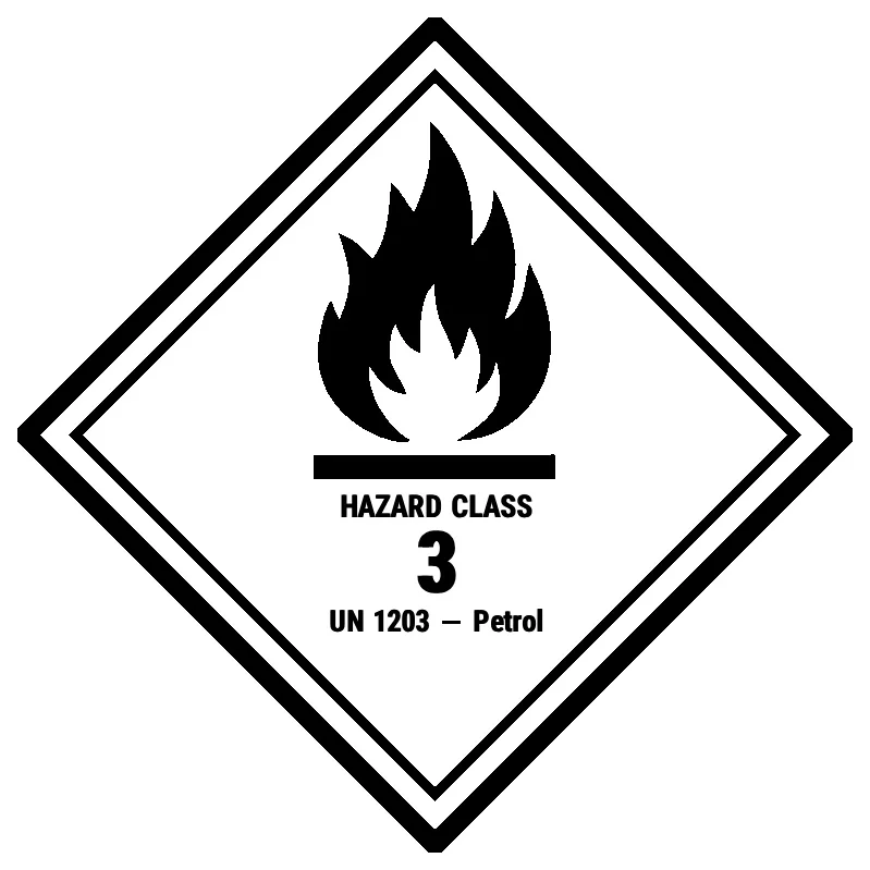 Preview of ADR Dangerous Goods Label