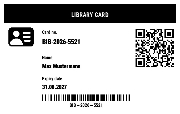 Preview of Library Card