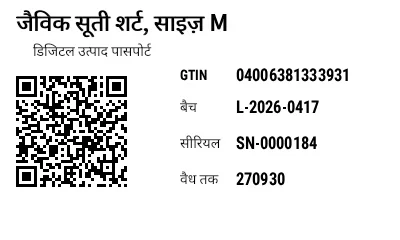 पूर्वावलोकन: डिजिटल उत्पाद पासपोर्ट (DPP) के साथ GS1 QR कोड