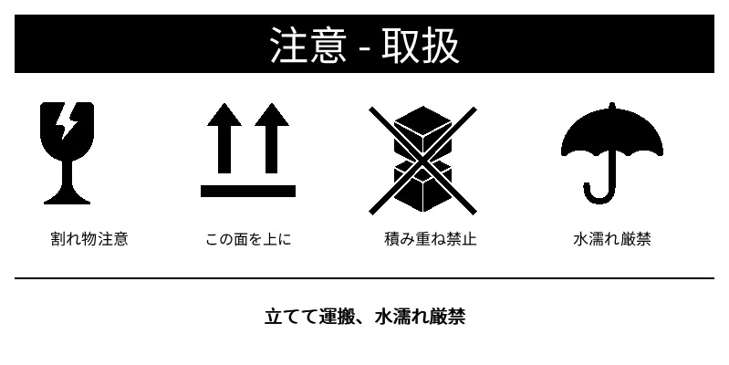 プレビュー: 取扱注意ラベルシリーズ