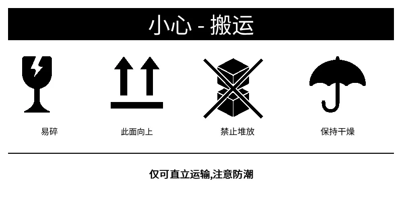 预览：搬运警示标签系列