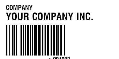 Preview of Company Property Tag